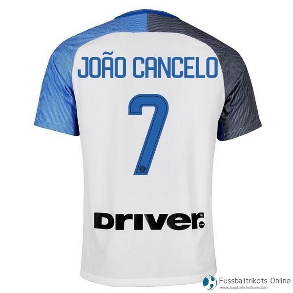 Inter Milan Trikot Auswarts Joao Cancelo 2017-18 Fussballtrikots Günstig